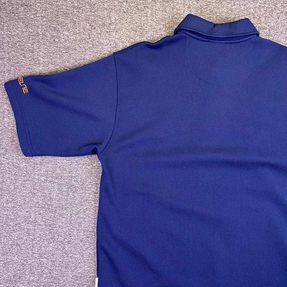VTG Y2K Nike Elite Syracuse Shirt Mens M Blue Basketball Short Sleeve Swoosh EUC
